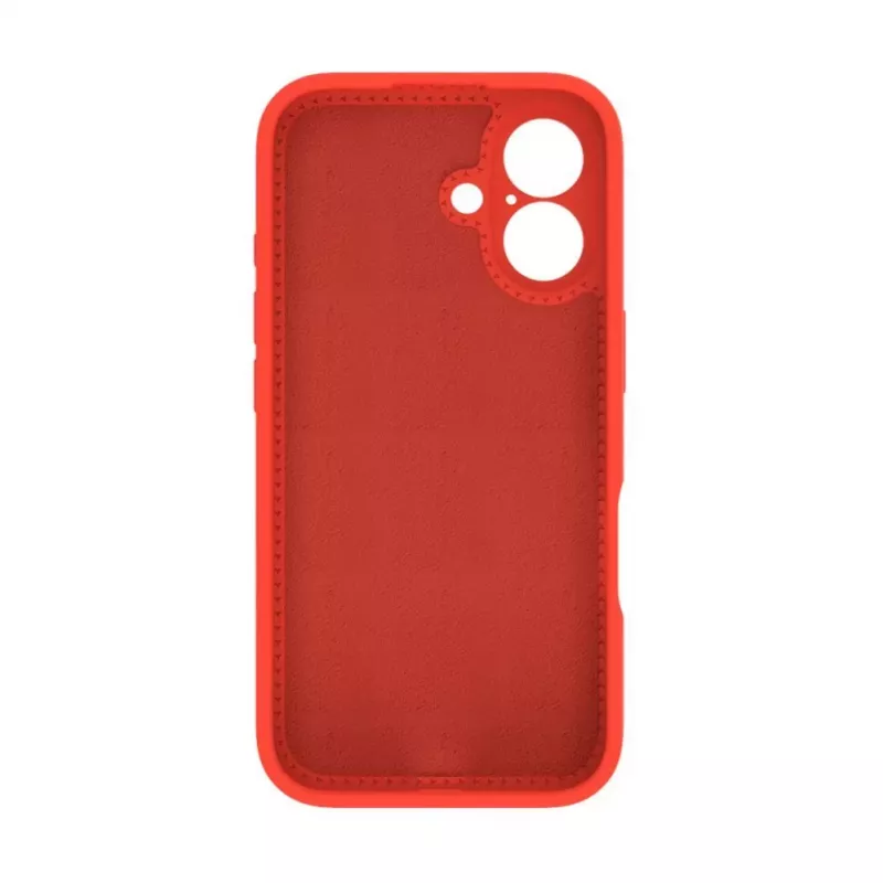 Evelatus Apple iPhone 16 Premium Magsafe with Stand Soft Touch Silicone Case Red