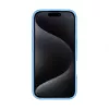 Evelatus Apple iPhone 16 Premium MagSafe with Stand Soft Touch Silicone Case Blue