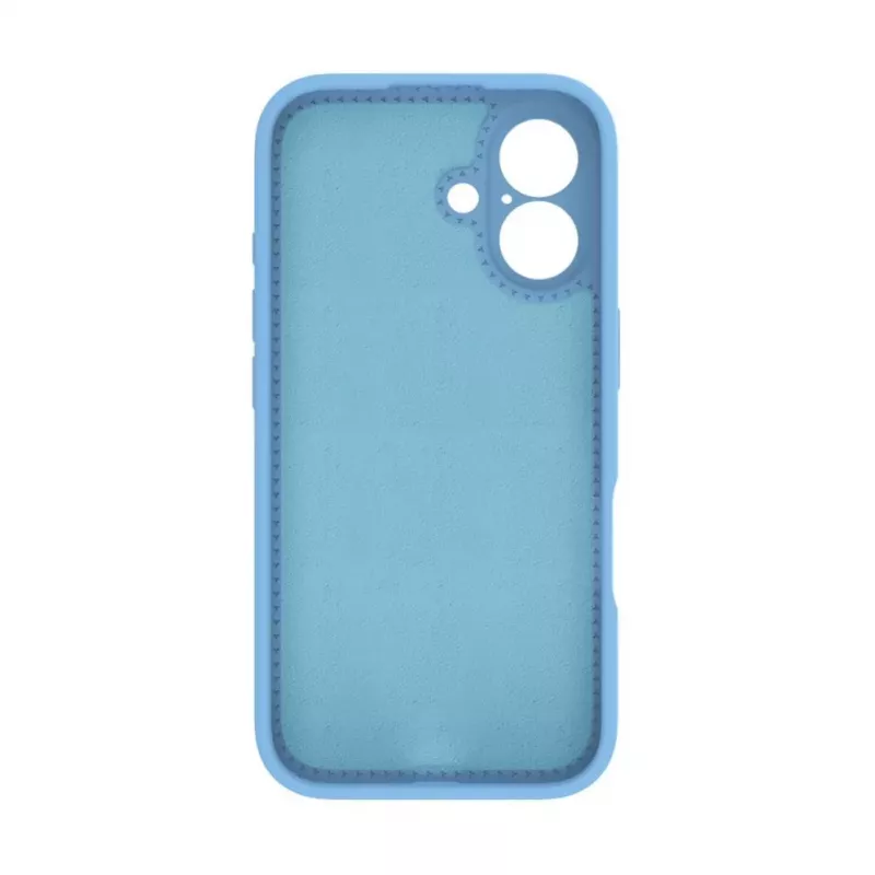 Evelatus Apple iPhone 16 Premium MagSafe with Stand Soft Touch Silicone Case Blue