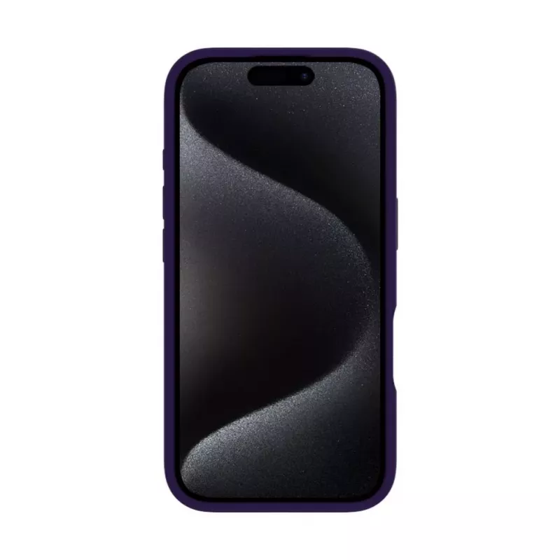 Evelatus Apple iPhone 16 Premium Magsafe with Stand Soft Touch Silicone Case Purple