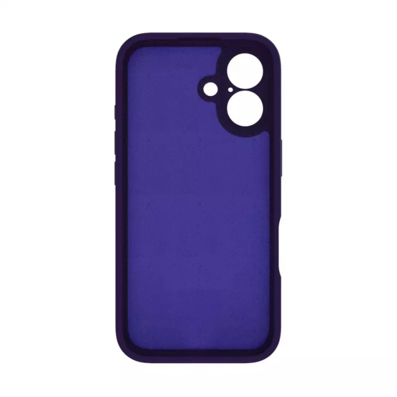 Evelatus Apple iPhone 16 Premium Magsafe with Stand Soft Touch Silicone Case Purple