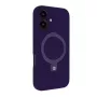 Evelatus Apple iPhone 16 Premium Magsafe with Stand Soft Touch Silicone Case Purple
