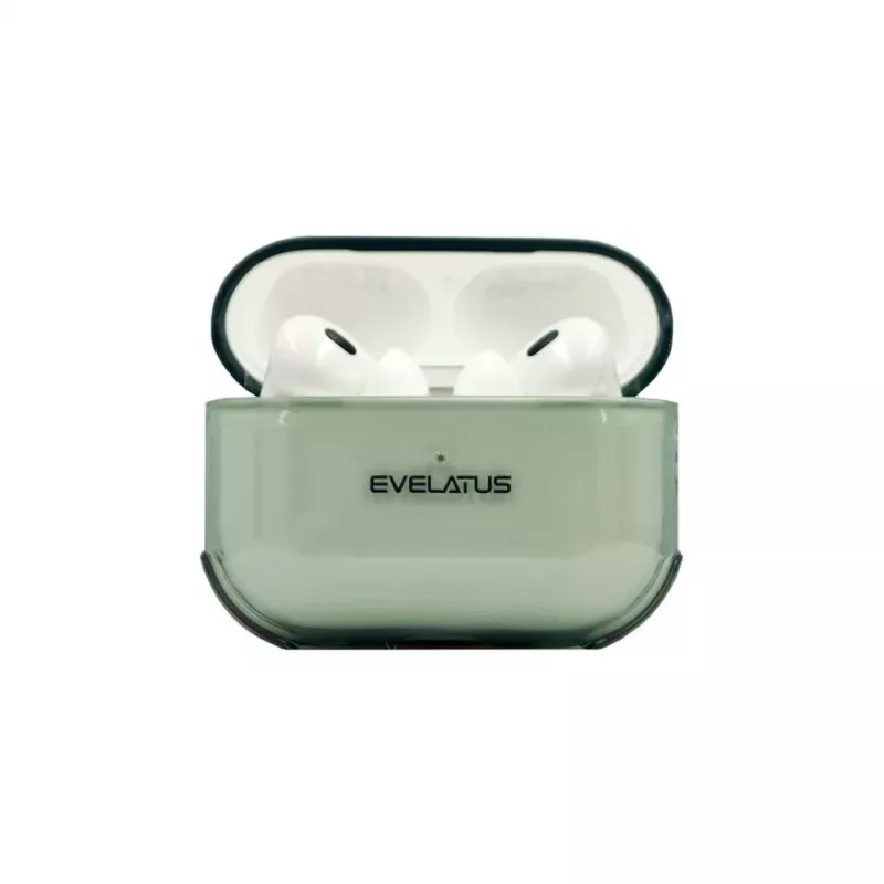 Evelatus Apple AirPods Pro 2 TPU Protective Case Shine Transparent