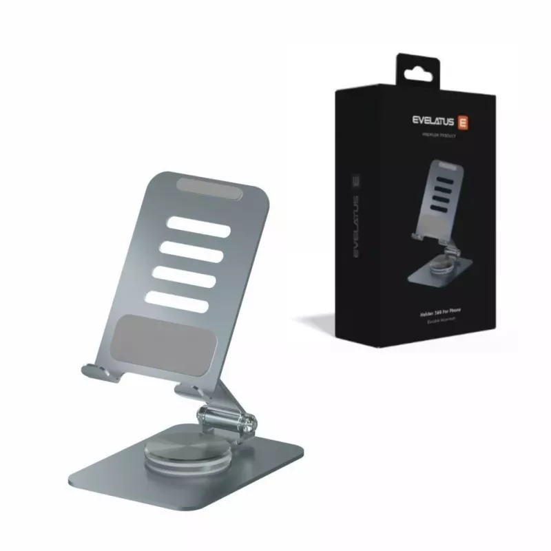 Evelatus Universal L24-A Holder 360 For Phone L24-AHFP Aluminium Silver
