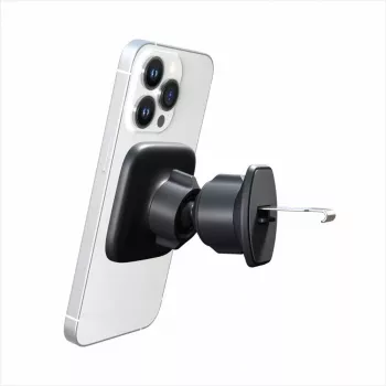 EVELATUS Car Air Conditioning Vent Bracket with MagSafe C2+KAC001 Black