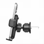 Evelatus Car Air Conditioning Vent Bracket Holder H2+KAC001 Black