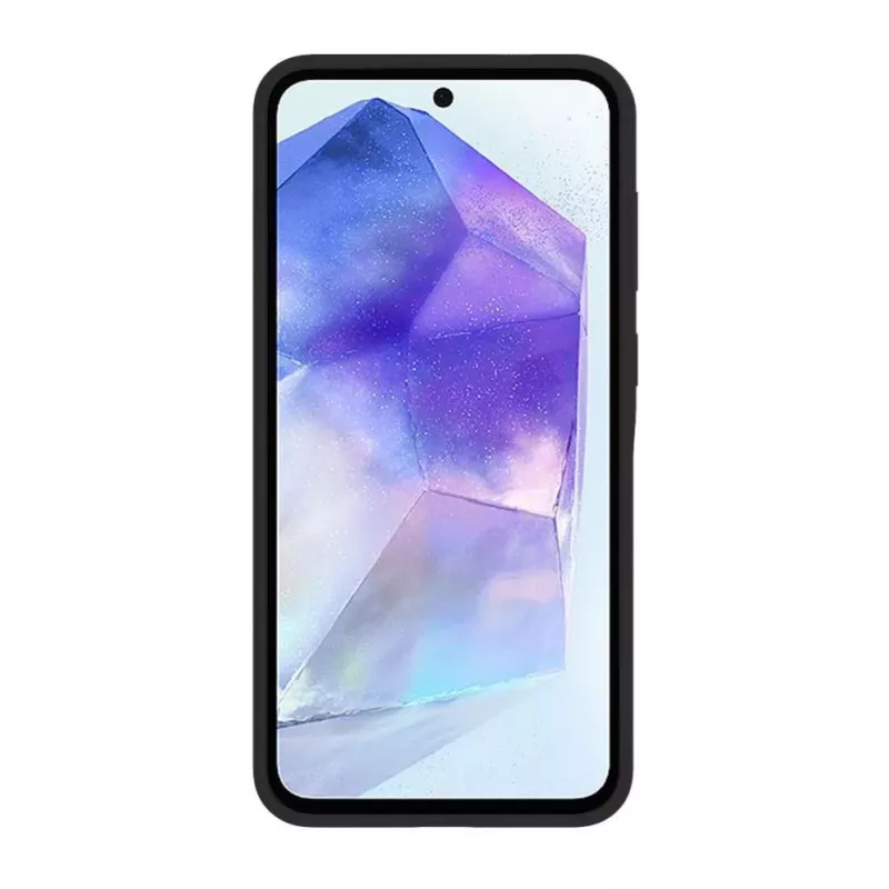 Evelatus Samsung Galaxy A56 Premium Magnetic Soft Touch Silicone Case Black