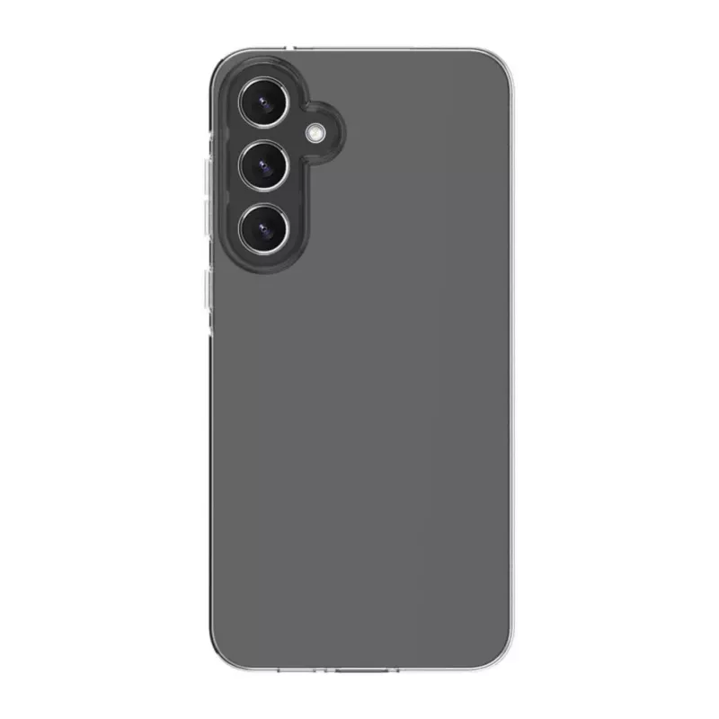 Evelatus Samsung Galaxy A55 Clear Silicone Case 1.5mm TPU Transparent