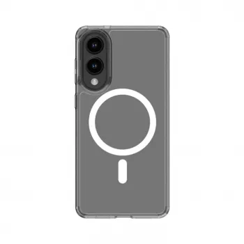 Evelatus Samsung Galaxy S25 Edge Clear Case with Magnetic Transparent