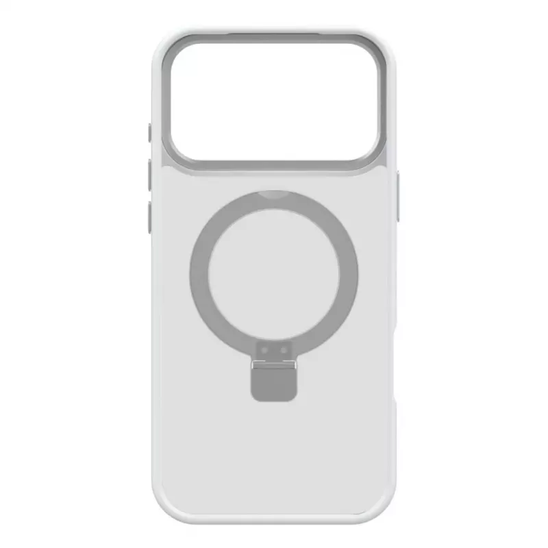 Evelatus Apple iPhone 17 Pro Max Shield Case With MagSafe & Stand Matte Silver