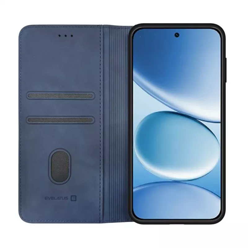 Evelatus Xiaomi Redmi Note 15 Pro 5G Book Case Folio Dark Blue
