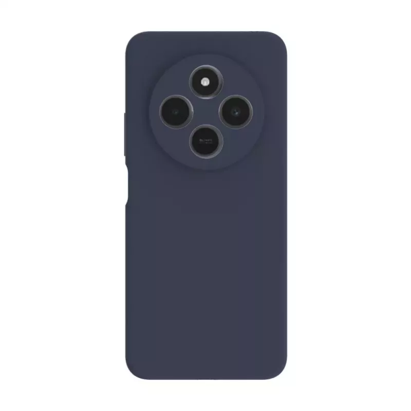 Evelatus Xiaomi Redmi 14C 4G/5G Premium Magnetic Soft Touch Silicone Case Dark Blue