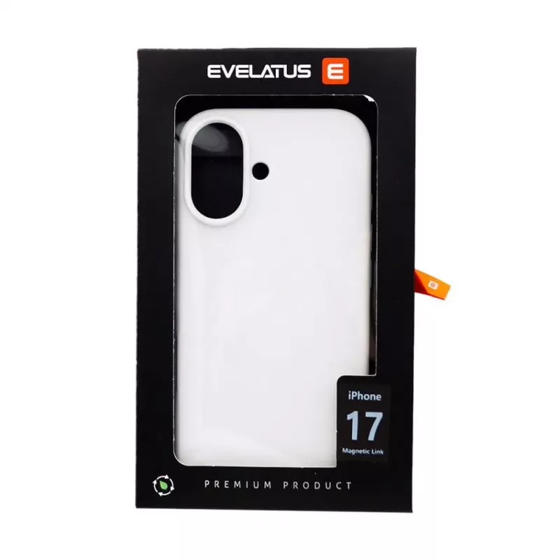 Evelatus Apple iPhone 17 Premium Magsafe Soft Touch Silicone Case White