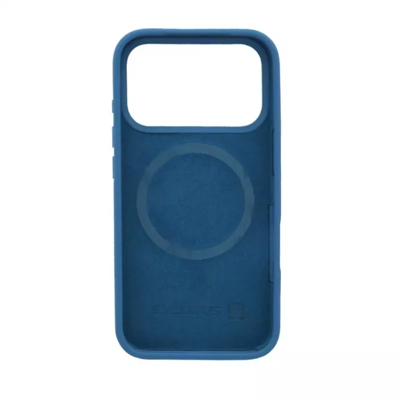 Evelatus Apple iPhone 17 Pro Premium Magsafe Soft Touch Silicone Case Deep Blue