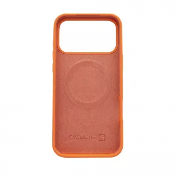 Evelatus Apple iPhone 17 Pro Max Premium MagSafe Soft Touch Silicone Case Papaya