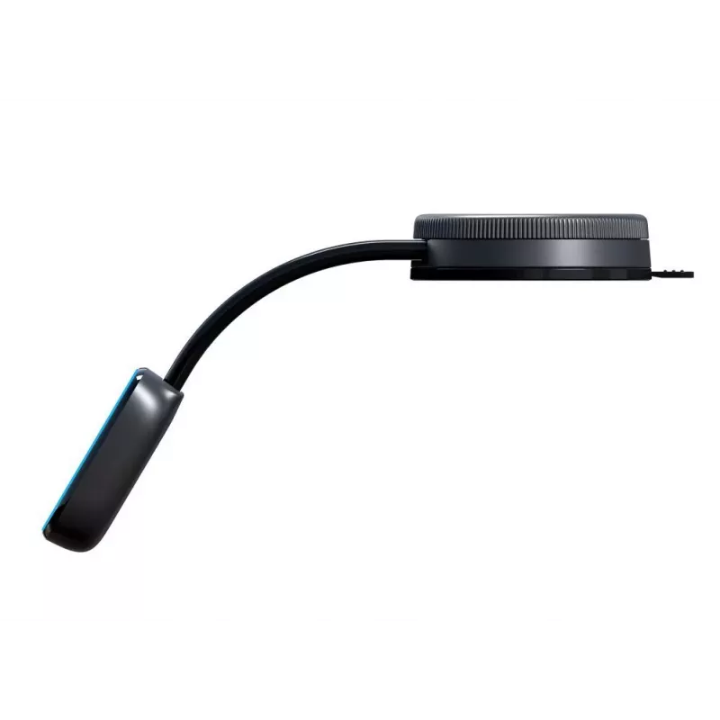 Evelatus MagSafe Qi Wireless Charging Magnetic Bendable 360° Swivel Suction Cup Mount for Car Dashboard/Windscreen, Black