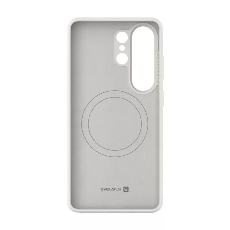 Evelatus Samsung Galaxy S26 Ultra Premium Magnetic Soft Touch Silicone Case Stone