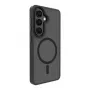 Evelatus Samsung Galaxy S26 Hybrid Case with Magnetic PC+TPU Black