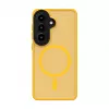 Evelatus Samsung Galaxy S26 Hybrid Case with Magnetic PC+TPU Orange