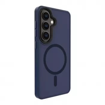 Evelatus Samsung Galaxy S26 Hybrid Case with Magnetic PC+TPU Dark Blue