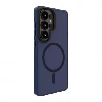 Evelatus Samsung Galaxy S26 Ultra Hybrid Case with Magnetic PC+TPU Dark Blue