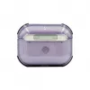 Evelatus Apple AirPods Pro 2 TPU Protective Case Transparent Purple