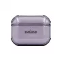 Evelatus Apple AirPods 4 TPU Protective Case Transparent Purple