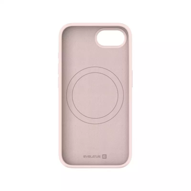 Evelatus Apple iPhone 17e Premium MagSafe Soft Touch Silicone Case Pink Sand