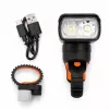 iLike JOHORSE USB Rechargeable Bike Front Light, 400LM LED Bicycle Headlight, Dual Beam, Aluminum Housing, Battery Indicator, Waterproof Cycling Light