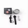 iLike Rechargeable Bike Headlight with 120dB Horn, 280 Lumens, 4 Light Modes, USB Rechargeable, Wireless Remote Control