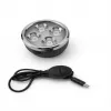 iLike Rechargeable Bike Headlight with 120dB Horn, 280 Lumens, 4 Light Modes, USB Rechargeable, Wireless Remote Control