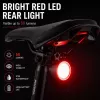 iLike 2PCS Bicycle Front & Rear Light Set – USB Rechargeable LED Bike Lights for Mountain & Road Bikes, Electric Bikes, Scooters, E-Scooters, Kids Bikes