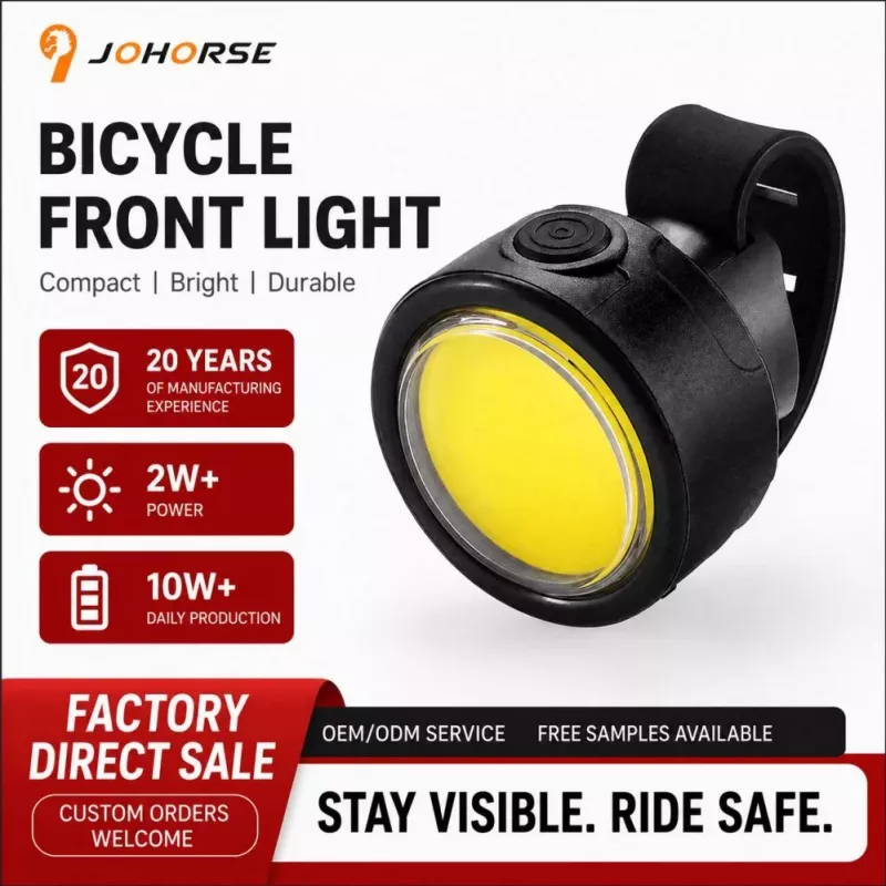 iLike 2PCS Bicycle Front & Rear Light Set – USB Rechargeable LED Bike Lights for Mountain & Road Bikes, Electric Bikes, Scooters, E-Scooters, Kids Bikes