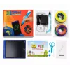 iLike Melt 3D Pen Kit Box Complete Set For 3D Printing Pen, 3D PEN-7-1 Set with Stencils 5m x 20 Colors Blue