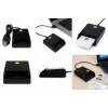 iLike USB Smart Card Reader, Contact IC Card Reader for Digital Signature, eID, Banking & Government Cards Black