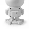 iLike Astronaut Smart LED Lamp with Bluetooth Speaker, RGB Night Light, Remote Control, 360° Rotating Head White