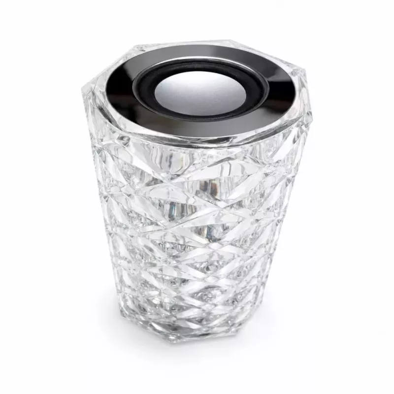 iLike Crystal Touch RGB LED Lamp with Bluetooth Speaker, Ambient Night Light, Remote Control