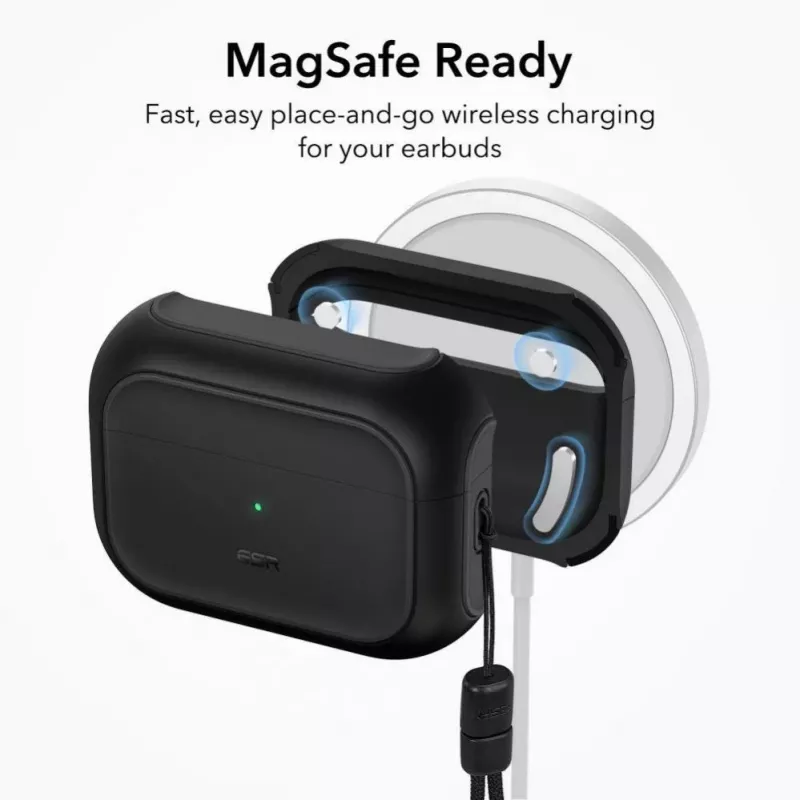 ESR Orbit HaloLock with MagSafe for Apple AirPods Pro 1 / 2 - Black