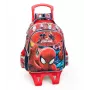 Marvel Premium 2-in-1 Backpack for Boys Ultimate Spiderman 3D Deluxe XL Red