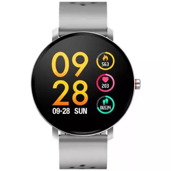 Denver SW-171 Grey Smartwatch with 1.3-inch IPS Touch Display, Heart Rate Monitor, IP67, Bluetooth 5.0