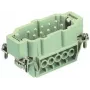 Harting Han E Male Insert with Screw Termination, 10+PE Contacts, 16A, 500V