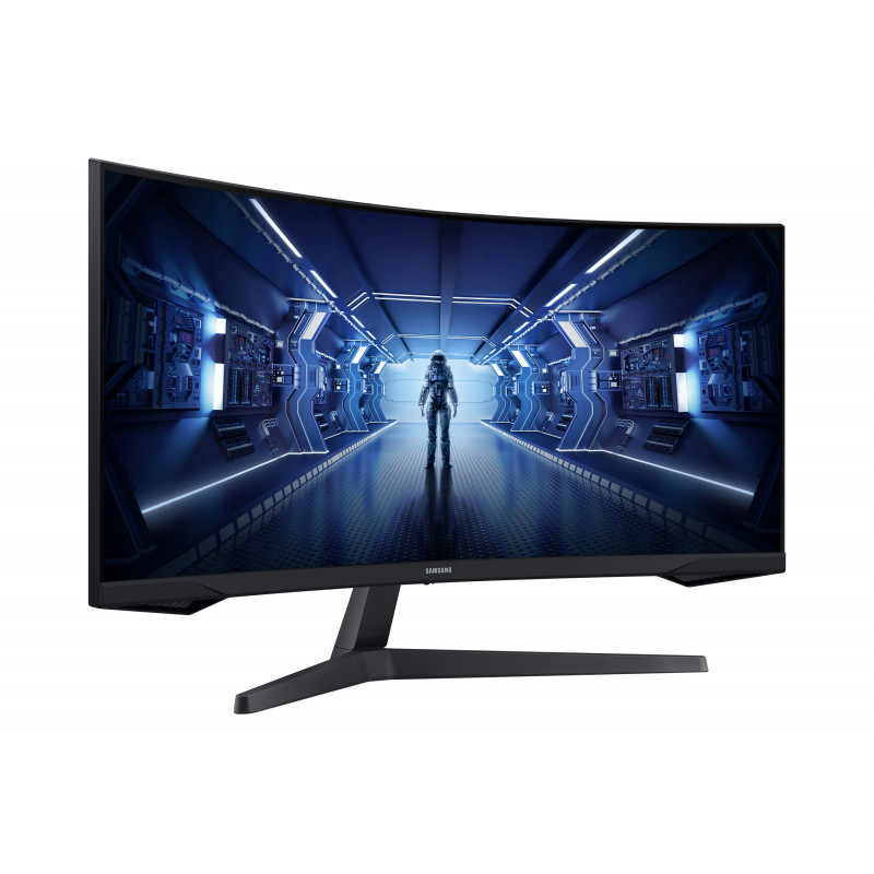Samsung Odyssey G5 C34G55TWWP 34-Inch Curved Gaming Monitor (Demo)