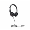 Yealink UH35 Dual UC USB-C/A On-Ear Headset with USB-A/USB-C, Black