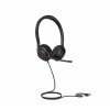 Yealink UH35 Dual UC USB-C/A On-Ear Headset with USB-A/USB-C, Black