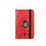 iLike Rotated Book Case for Samsung Galaxy Tab 3 Lite 7.0 Red