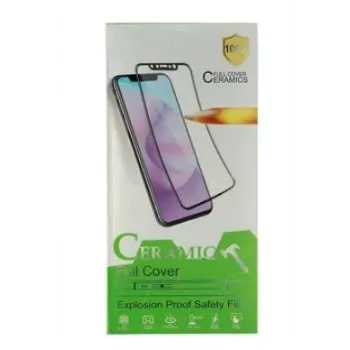 iLike Hard Ceramic Tempered Glass Screen Protector for Apple iPhone 7 / 8 / SE (2020) / SE (2022) - Black