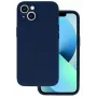 Vennus Samsung Galaxy A22 5G Silicone Lite Case Navy Blue