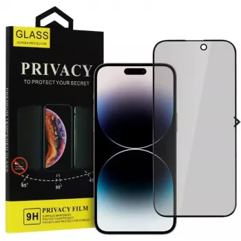 iLike Samsung Galaxy A56 5G Tempered Privacy Glass Screen Protector Black
