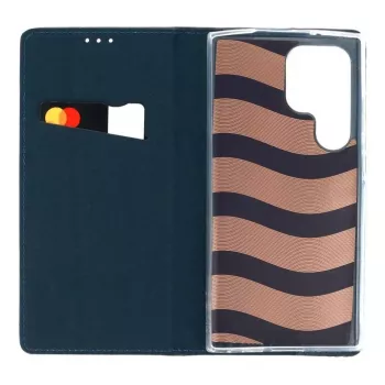 iLike Samsung Galaxy A17 5G Smart Magneto Holster Case Navy Blue