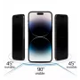 iLike Apple iPhone 17 Tempered Privacy Glass Black